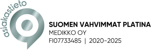 Medikko Oy - Suomen vahvimmat logo